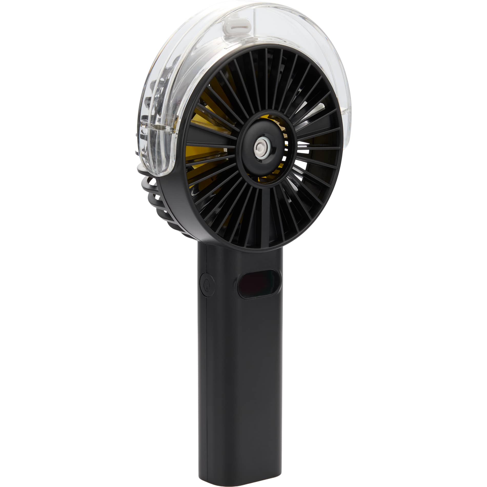 Rechargeable Portable LED Fan with Water Mist - Etchified - Etchified - SM-1418WH