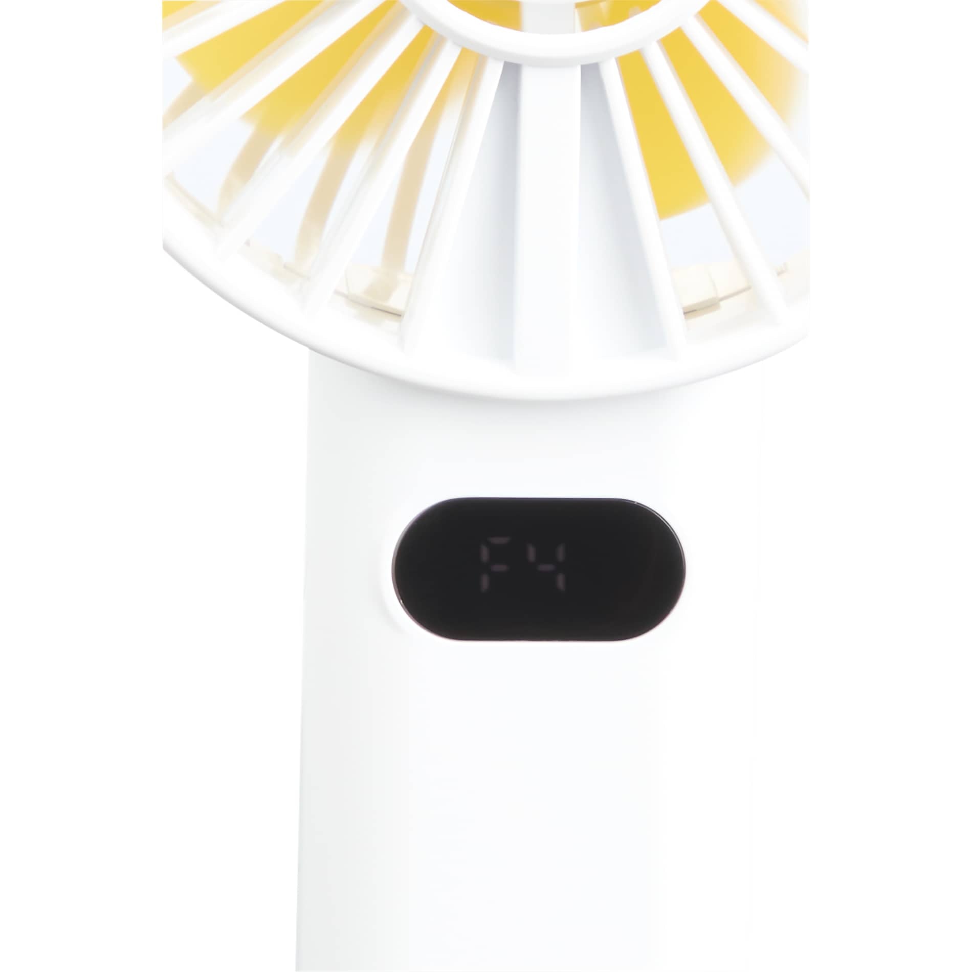 Rechargeable Portable LED Fan with Water Mist - Etchified - Etchified - SM-1418WH