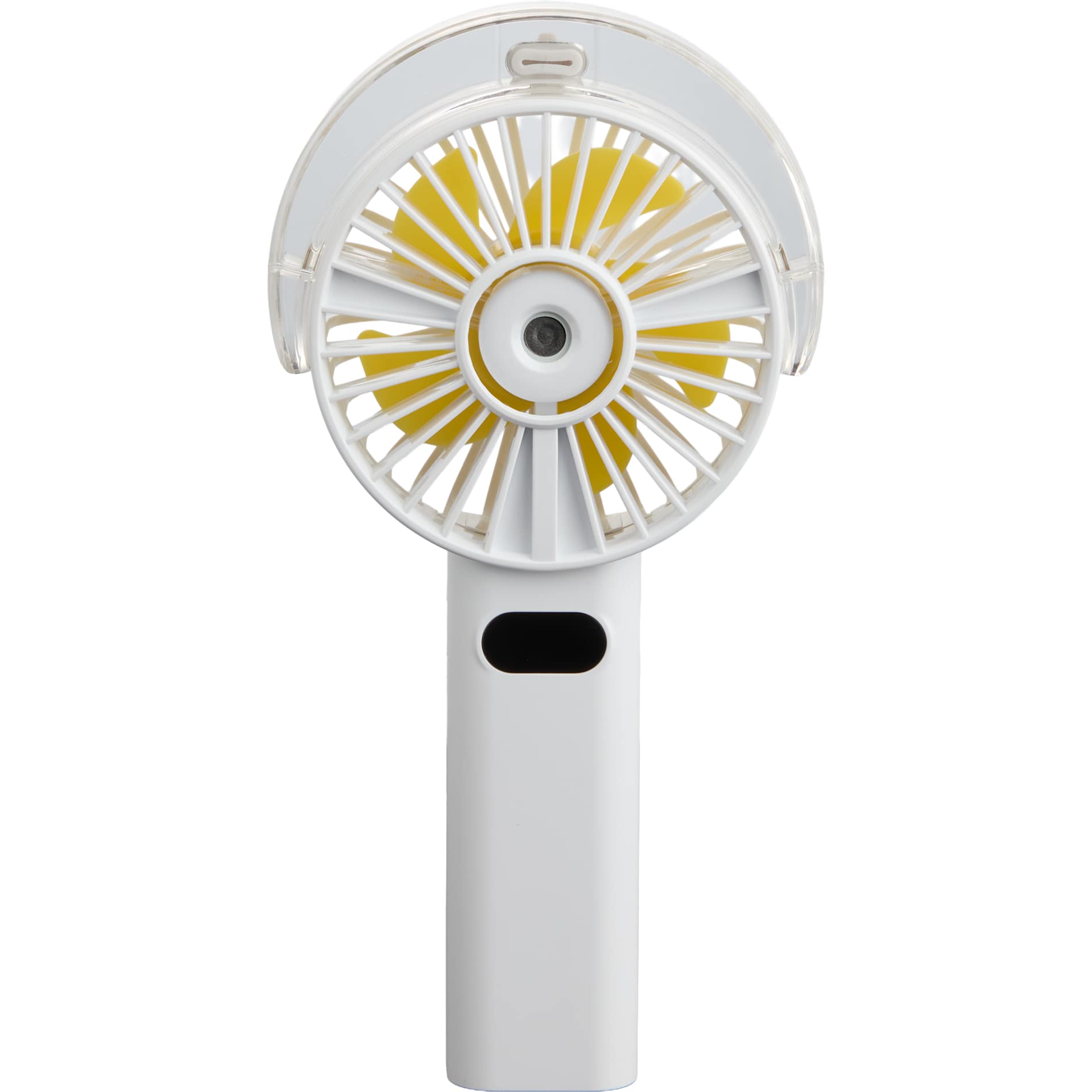 Rechargeable Portable LED Fan with Water Mist - Etchified - Etchified - SM-1418WH