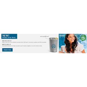 Recyclable Steel Chill - Cups™ 16oz - Etchified - Etchified - SM-6328GR