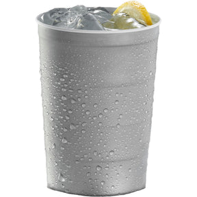 Recyclable Steel Chill - Cups™ 16oz - Etchified - Steel Chill - Cups - SM-6328GY