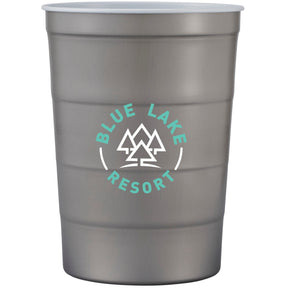 Recyclable Steel Chill - Cups™ 16oz - Etchified - Etchified - SM-6328GY