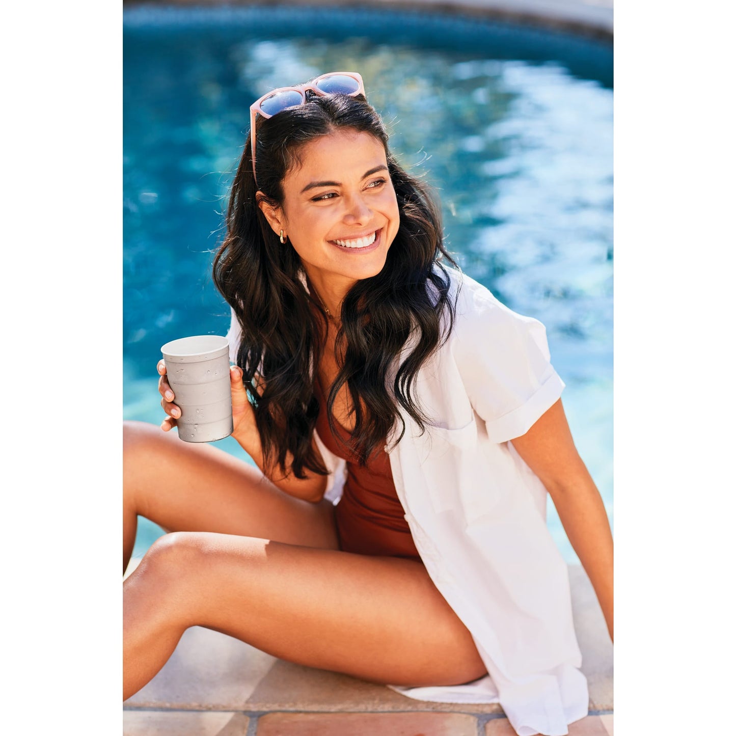 Recyclable Steel Chill - Cups™ 16oz - Etchified - Steel Chill - Cups - SM-6328GY