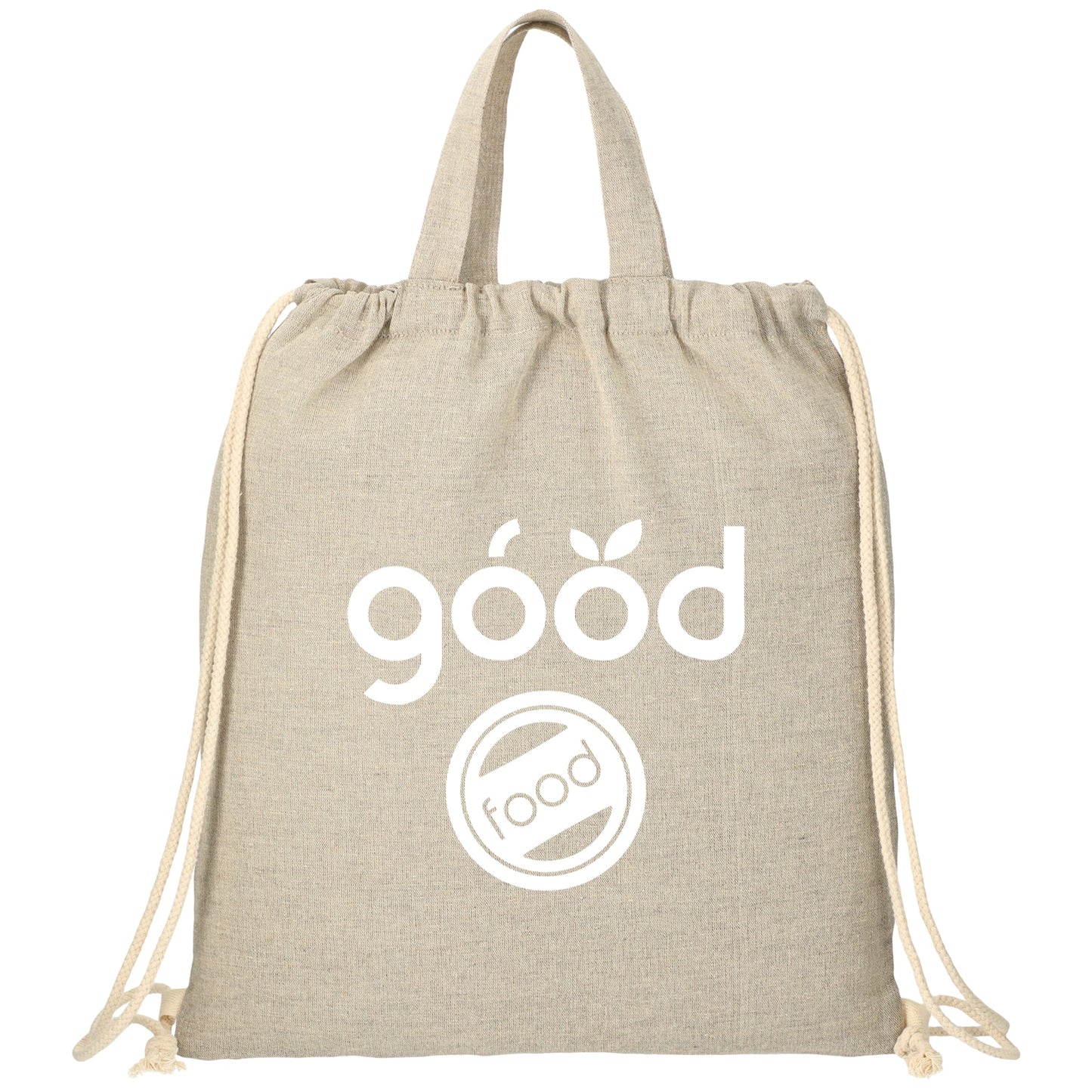 Recycled 5oz Cotton Drawstring Bag - Etchified - Etchified - SM-5894NT