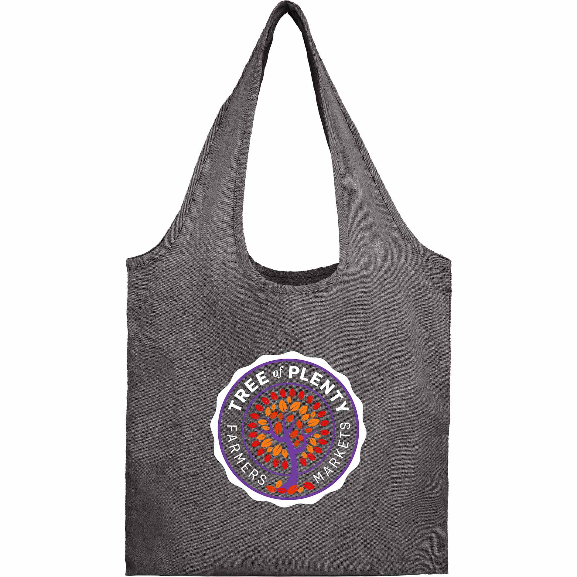 Recycled 5oz Cotton Twill Shopper Tote - Etchified - Etchified - SM-5234BK