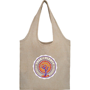 Recycled 5oz Cotton Twill Shopper Tote - Etchified - Etchified - SM-5234BL
