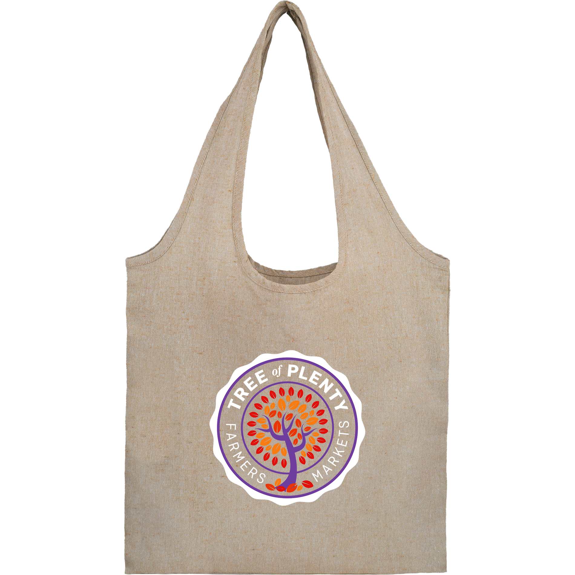Recycled 5oz Cotton Twill Shopper Tote - Etchified - Etchified - SM-5234BL