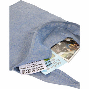 Recycled 5oz Cotton Twill Shopper Tote - Etchified - Etchified - SM-5234RD