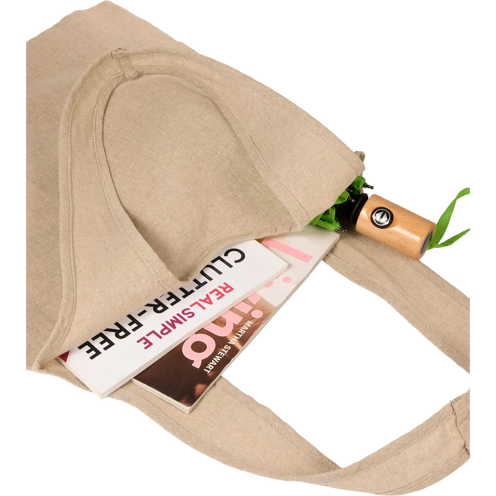 Recycled 5oz Cotton Twill Shopper Tote - Etchified - Etchified - SM-5234RD