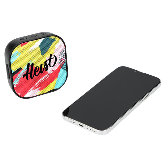 Recycled ABS Whammo 2 Bluetooth Speaker - Etchified - GearOne - SM - 2945BK