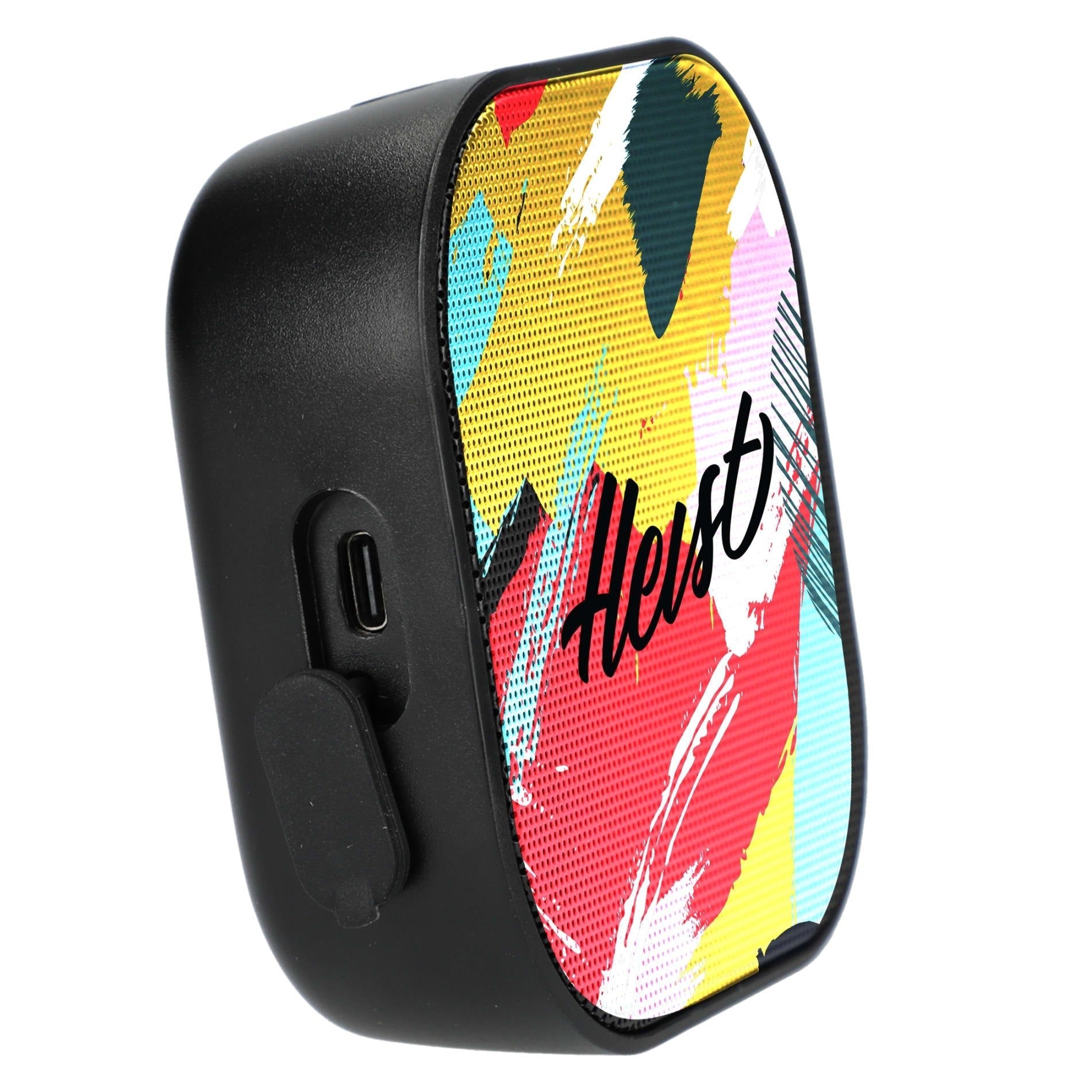 Recycled ABS Whammo 2 Bluetooth Speaker - Etchified - GearOne - SM - 2945BK