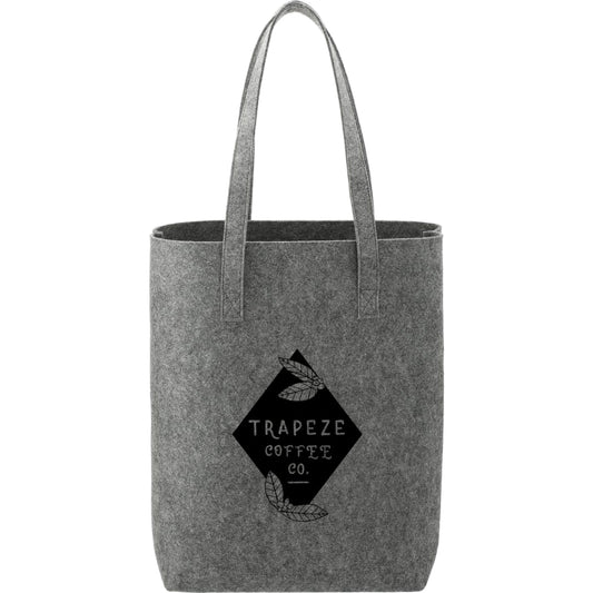 Recycled Felt Shopper Tote - Etchified - PCNA (Leed's/Bullet/Trimark) - SM-5945-SM-5945CA