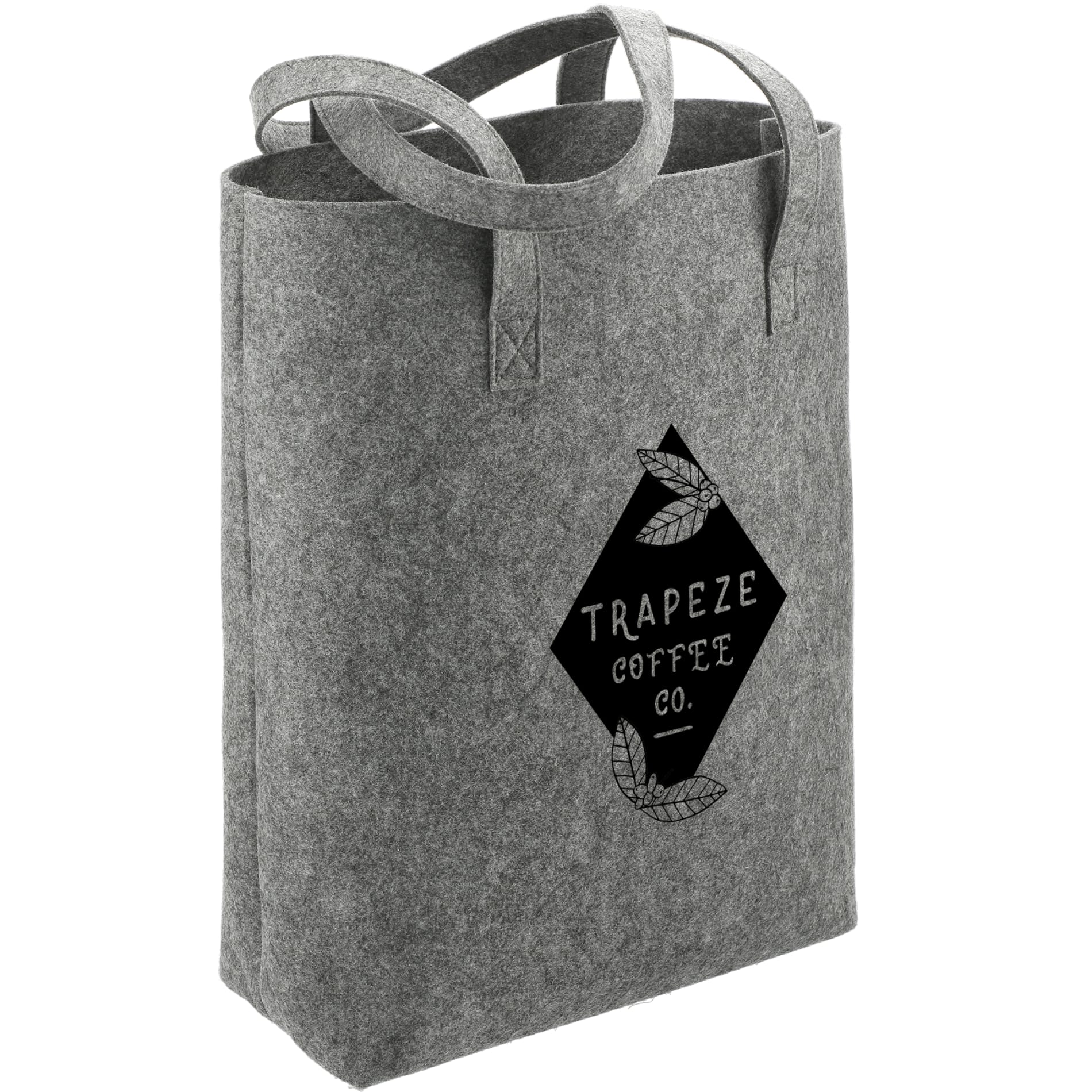 Recycled Felt Shopper Tote - Etchified - PCNA (Leed's/Bullet/Trimark) - SM-5945-SM-5945CA