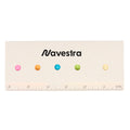 Recycled Milk Carton Sticky Notes & Ruler Pad - Etchified - PCNA (Leed's/Bullet/Trimark) - SM-9031WH