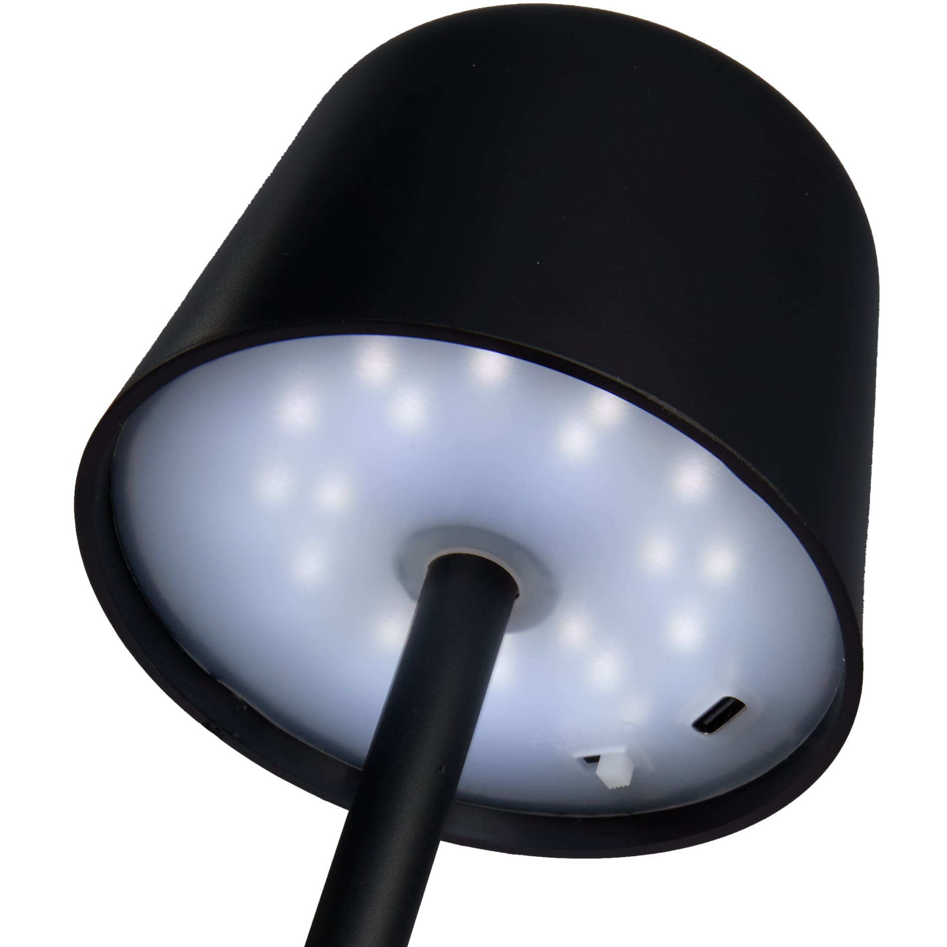 Recycled Mini Rechargeable Desk Lamp - Etchified - Etchified - SM-9534BK