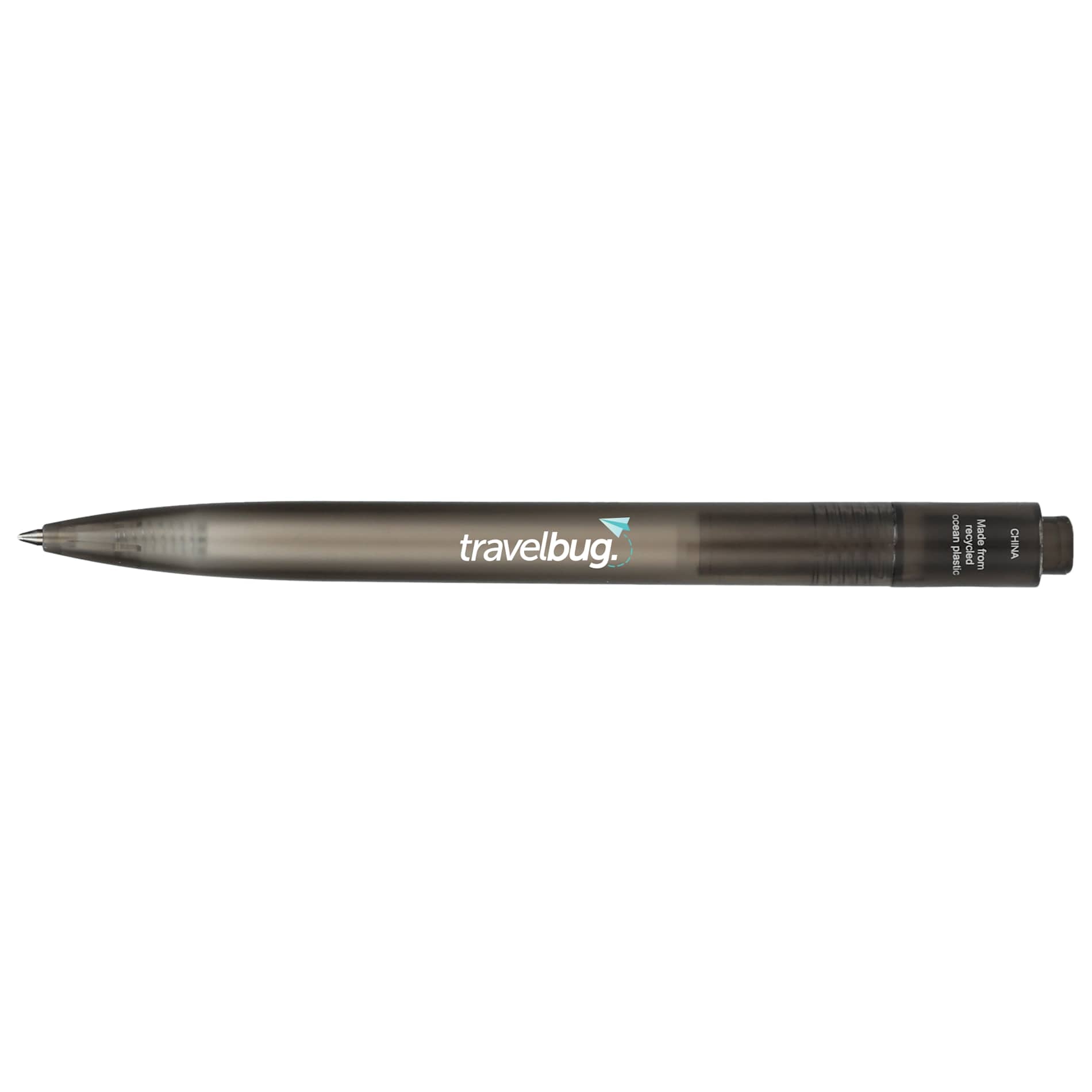 Recycled Ocean Plastic Gel Pen - Etchified - Etchified - SM-5279BK