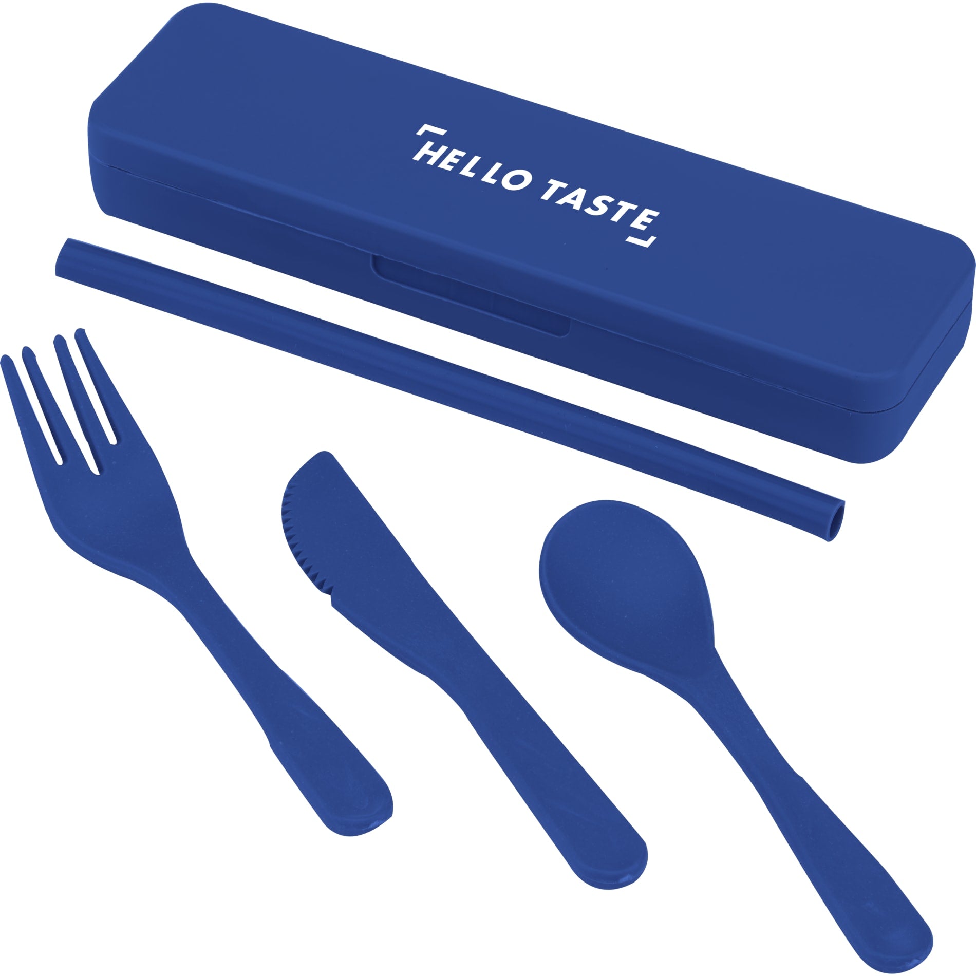Recycled Plastic Utensil To Go Set - Etchified - GearOne - SM-2252GY
