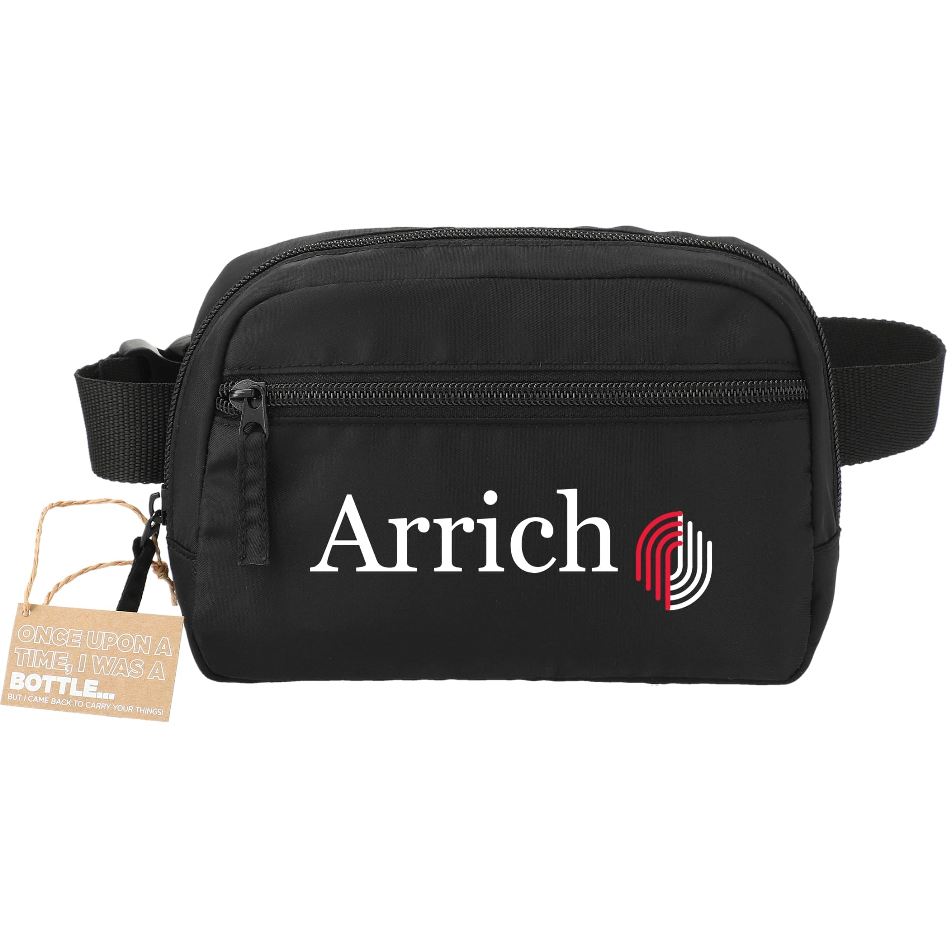 Recycled Sport Fanny Pack - Etchified - Etchified - 3750-60BK