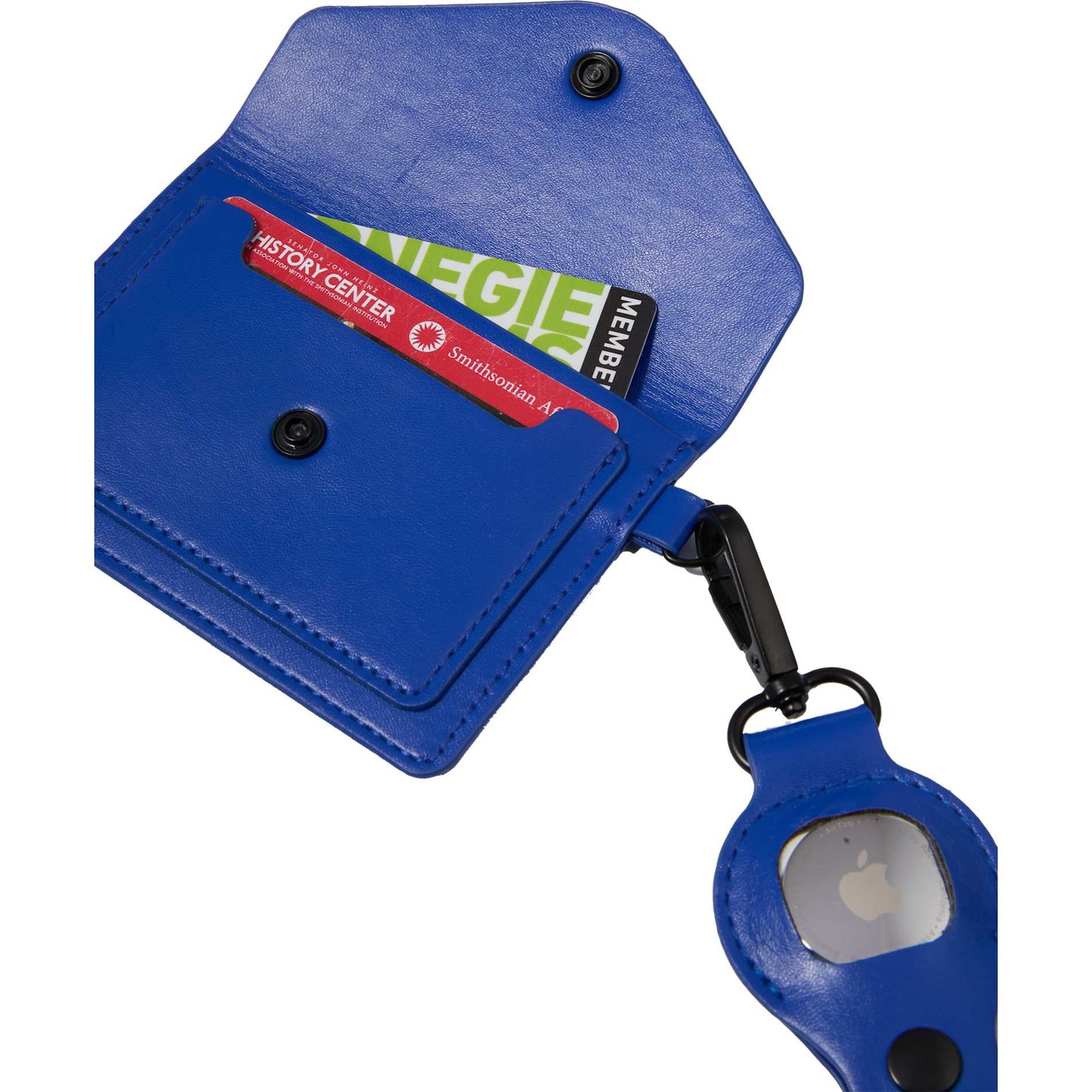 Recycled Wrist Lanyard with Card Holder - Etchified - Etchified - SM-2471BL