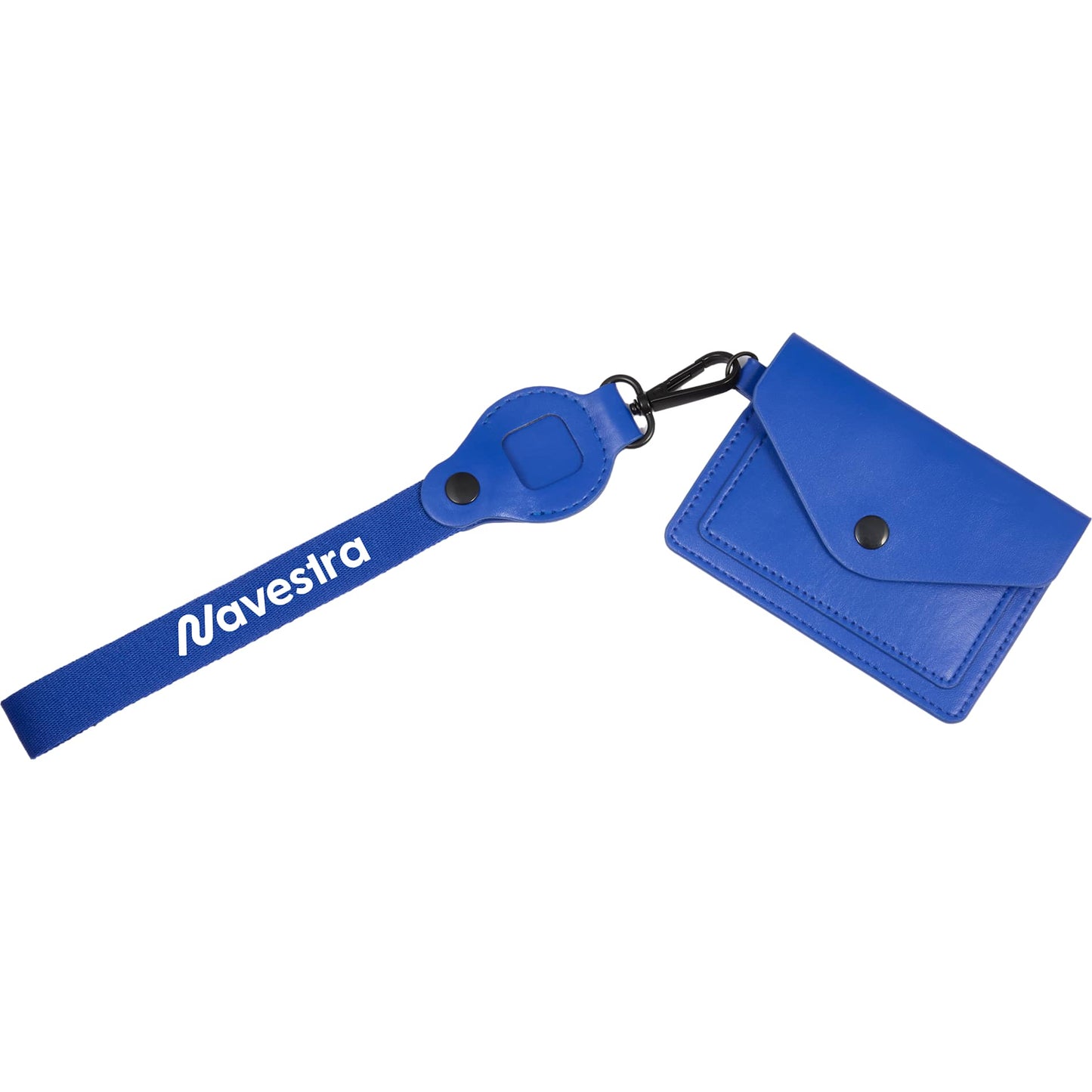 Recycled Wrist Lanyard with Card Holder - Etchified - Etchified - SM-2471BL