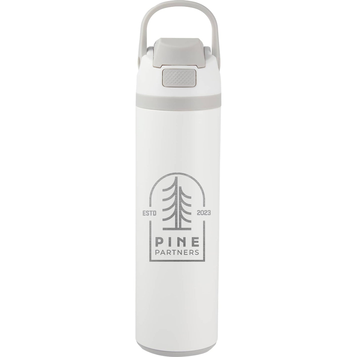 Reef 24oz Vacuum Recycled Stainless - steel Bottle - Etchified - Etchified - SM-6981WH