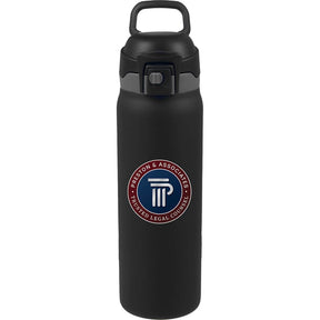 Rhine 2 in 1 Vacuum Eco - Friendly Bottle 30oz - Etchified - GearOne - 1602 - 10BK