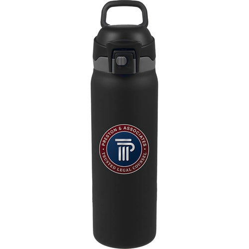 Rhine 2 in 1 Vacuum Eco - Friendly Bottle 30oz - Etchified - GearOne - 1602 - 10BK