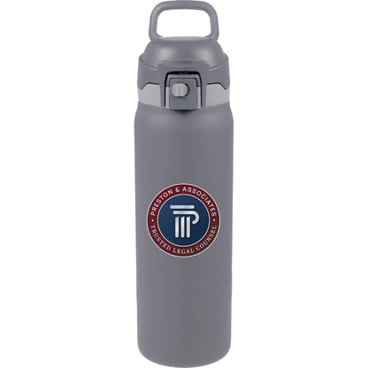 Rhine 2 in 1 Vacuum Eco - Friendly Bottle 30oz - Etchified - GearOne - 1602 - 10ST