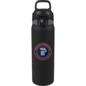 Rhine 2 in 1 Vacuum Insulated Bottle 30oz - Etchified-PCNA (Leed's/Bullet/Trimark)-1602-10BK