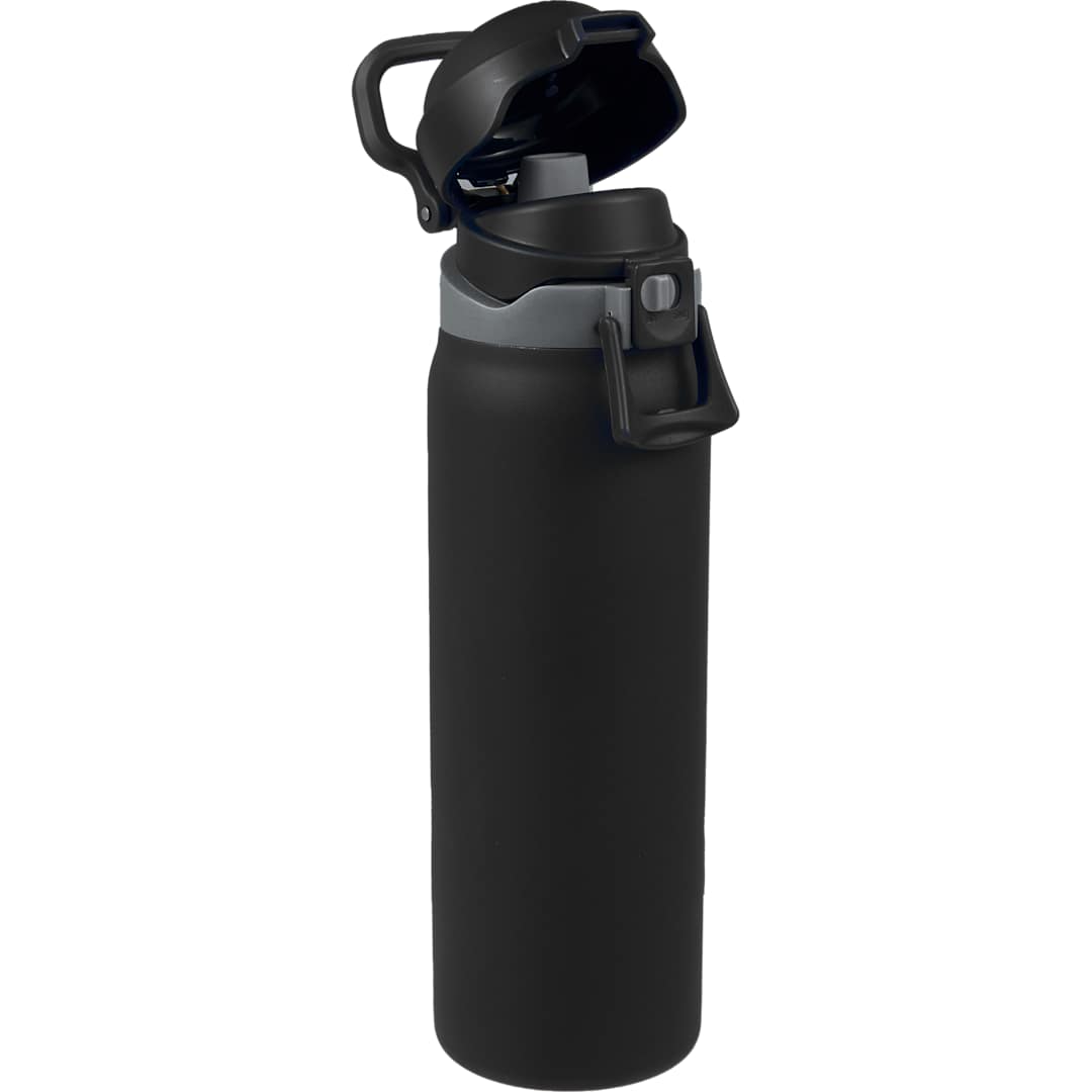 Rhine 2 in 1 Vacuum Insulated Bottle 30oz - Etchified-PCNA (Leed's/Bullet/Trimark)-1602-10BK
