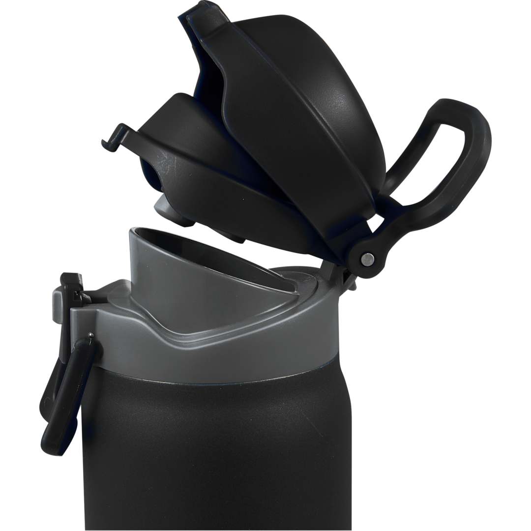 Rhine 2 in 1 Vacuum Insulated Bottle 30oz - Etchified-PCNA (Leed's/Bullet/Trimark)-1602-10BK