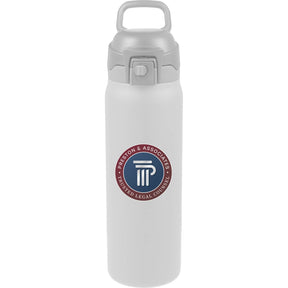 Rhine 2 in 1 Vacuum Insulated Bottle 30oz - Etchified-PCNA (Leed's/Bullet/Trimark)-1602-10WH