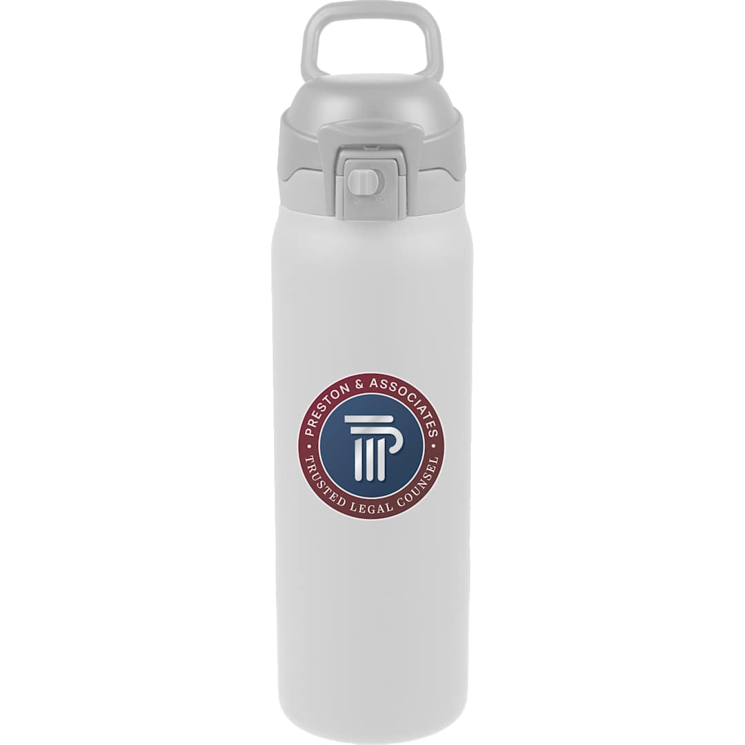 Rhine 2 in 1 Vacuum Insulated Bottle 30oz - Etchified-PCNA (Leed's/Bullet/Trimark)-1602-10WH
