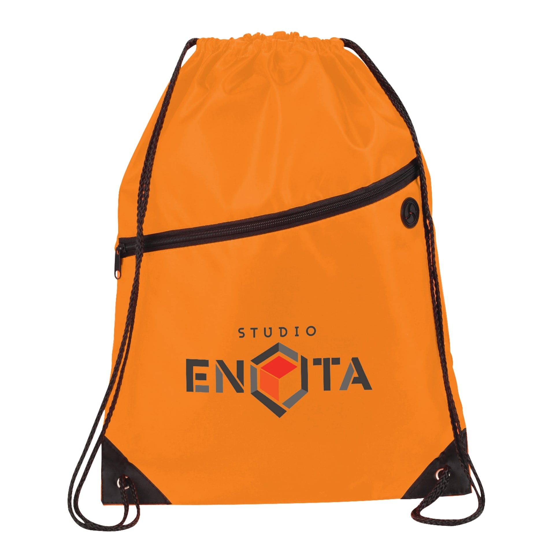 Robin Drawstring Bag - Etchified - Etchified - SM-7353BK
