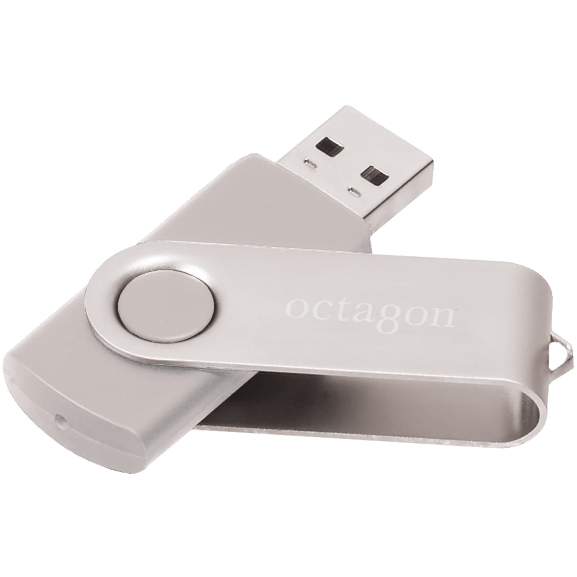 Rotate Flash Drive 4GB - Etchified - Etchified - 1690-49SL