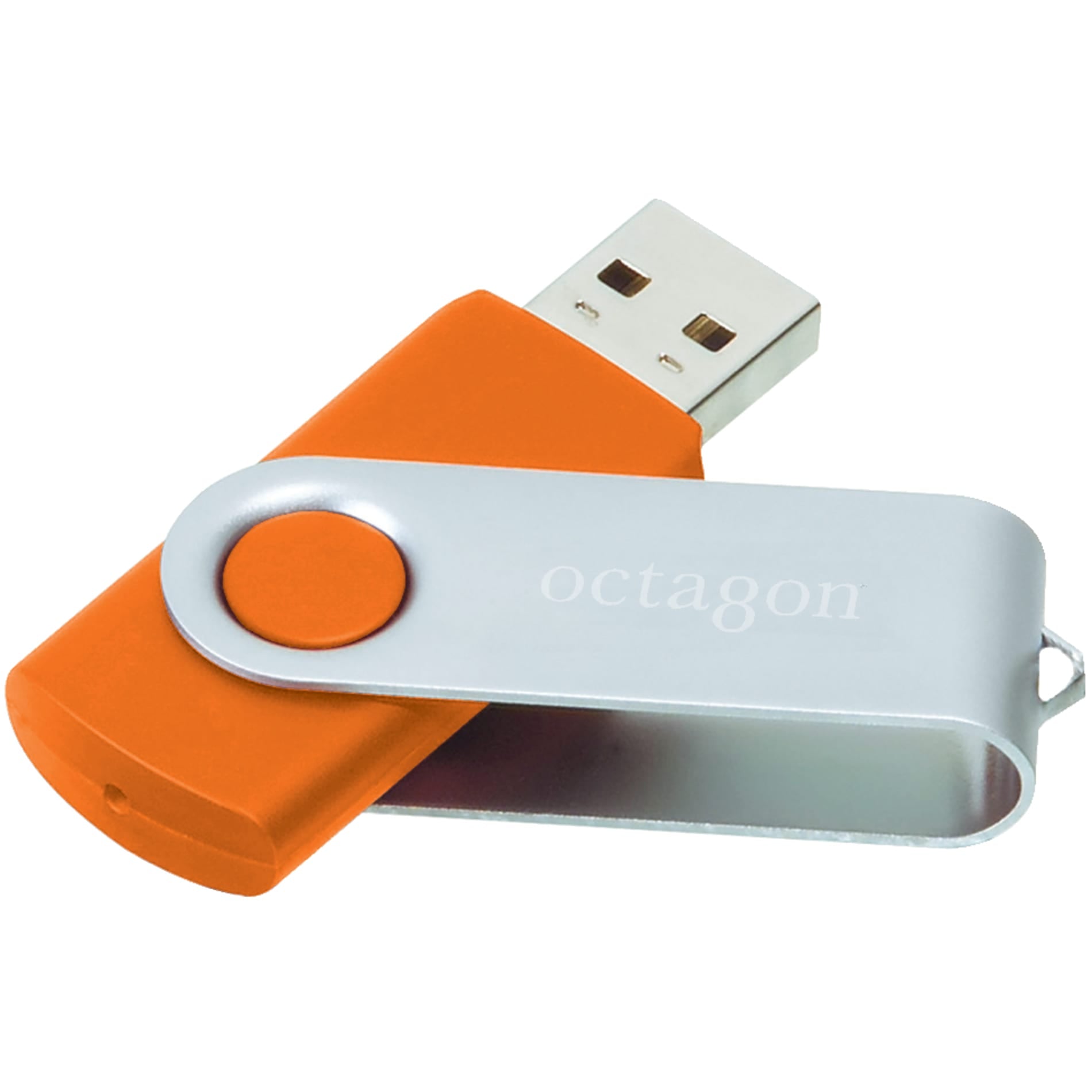 Rotate Flash Drive 8GB - Etchified - Etchified - 1690-53SL