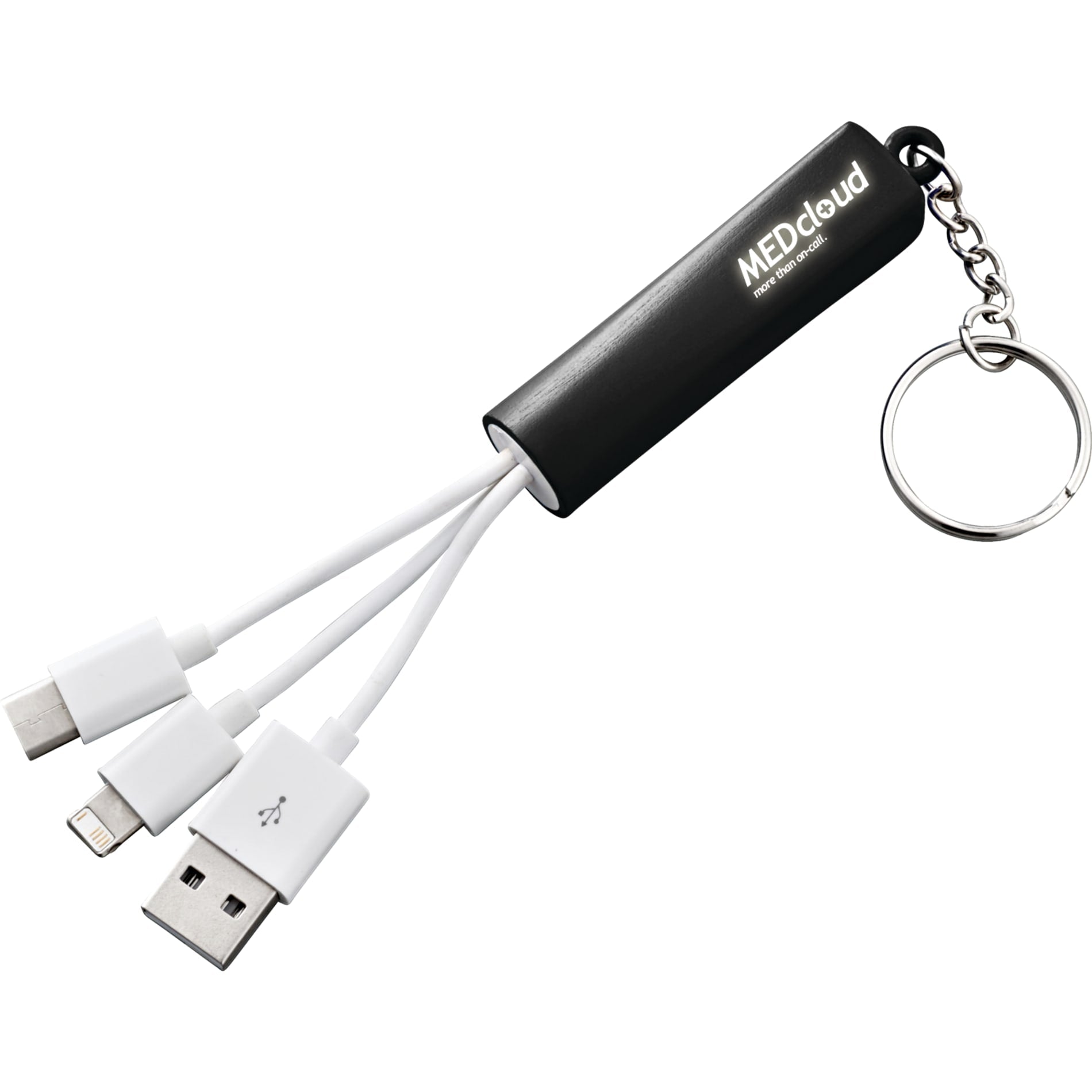 Route Light Up Logo 3 - in - 1 Cable - Etchified - Etchified - SM-3727WH