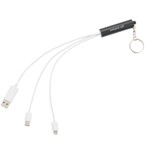 Route Light Up Logo 5 - in - 1 Cable - Etchified - GearOne - SM-2833BK