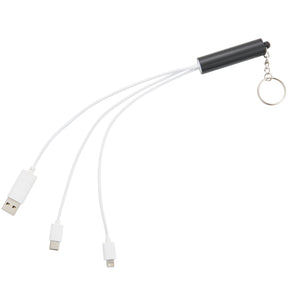 Route Light Up Logo 5 - in - 1 Cable - Etchified - GearOne - SM-2833BK