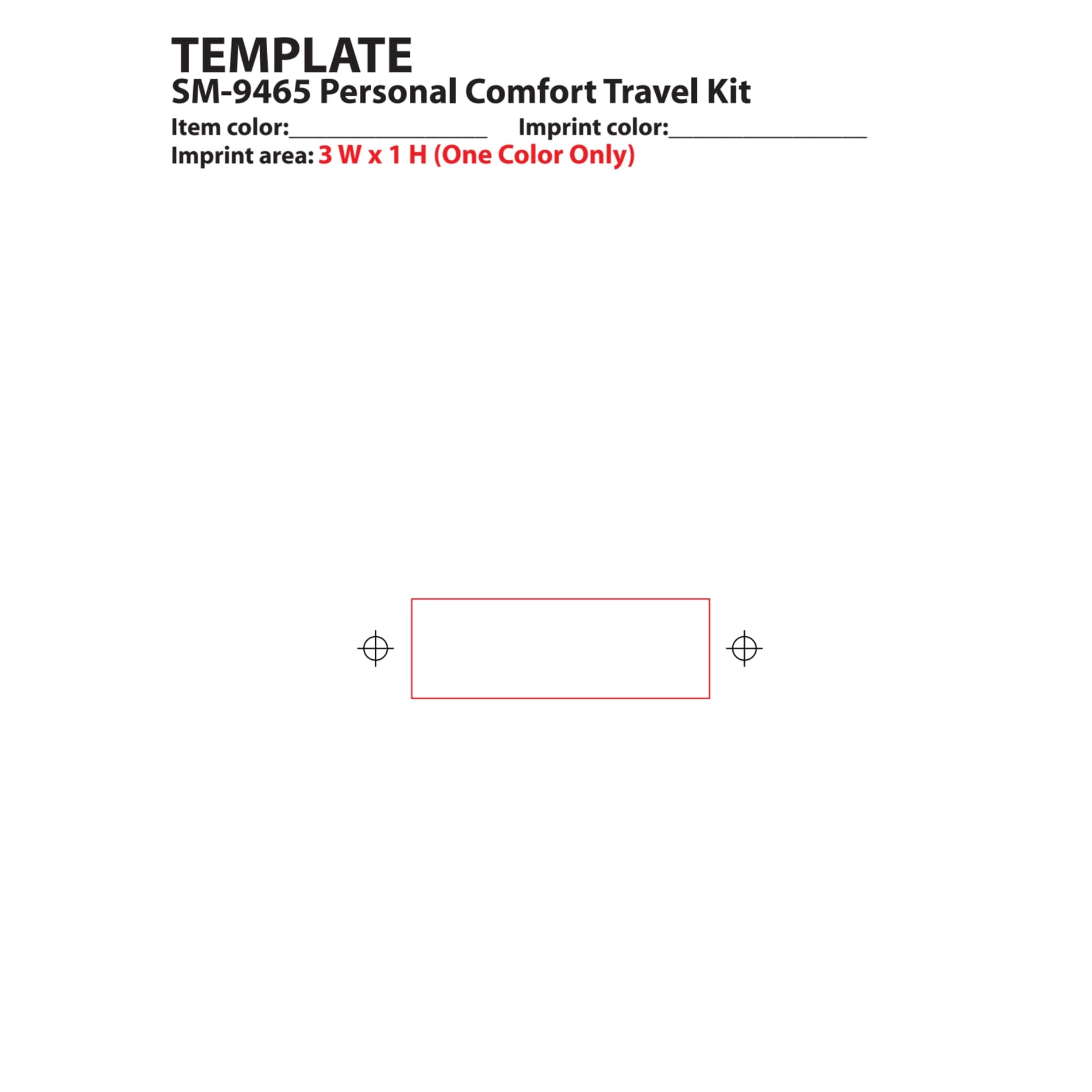 RPET Personal Comfort Travel Kit - Etchified - Etchified - SM-9465BK