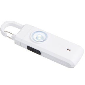 Safety Alarm Keychain - Etchified - PCNA (Leed's/Bullet/Trimark) - SM-9568WH