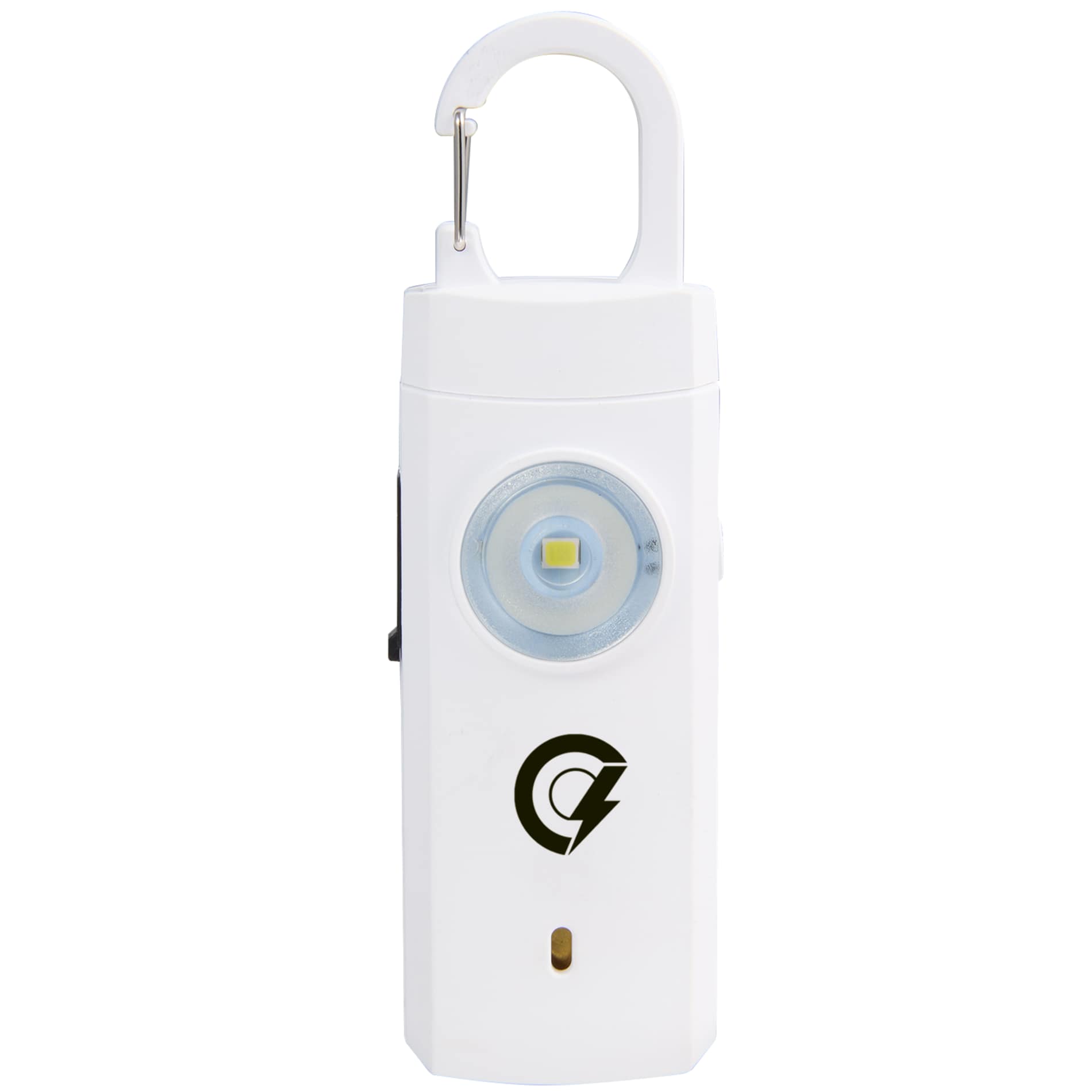 Safety Alarm Keychain - Etchified - PCNA (Leed's/Bullet/Trimark) - SM-9568WH