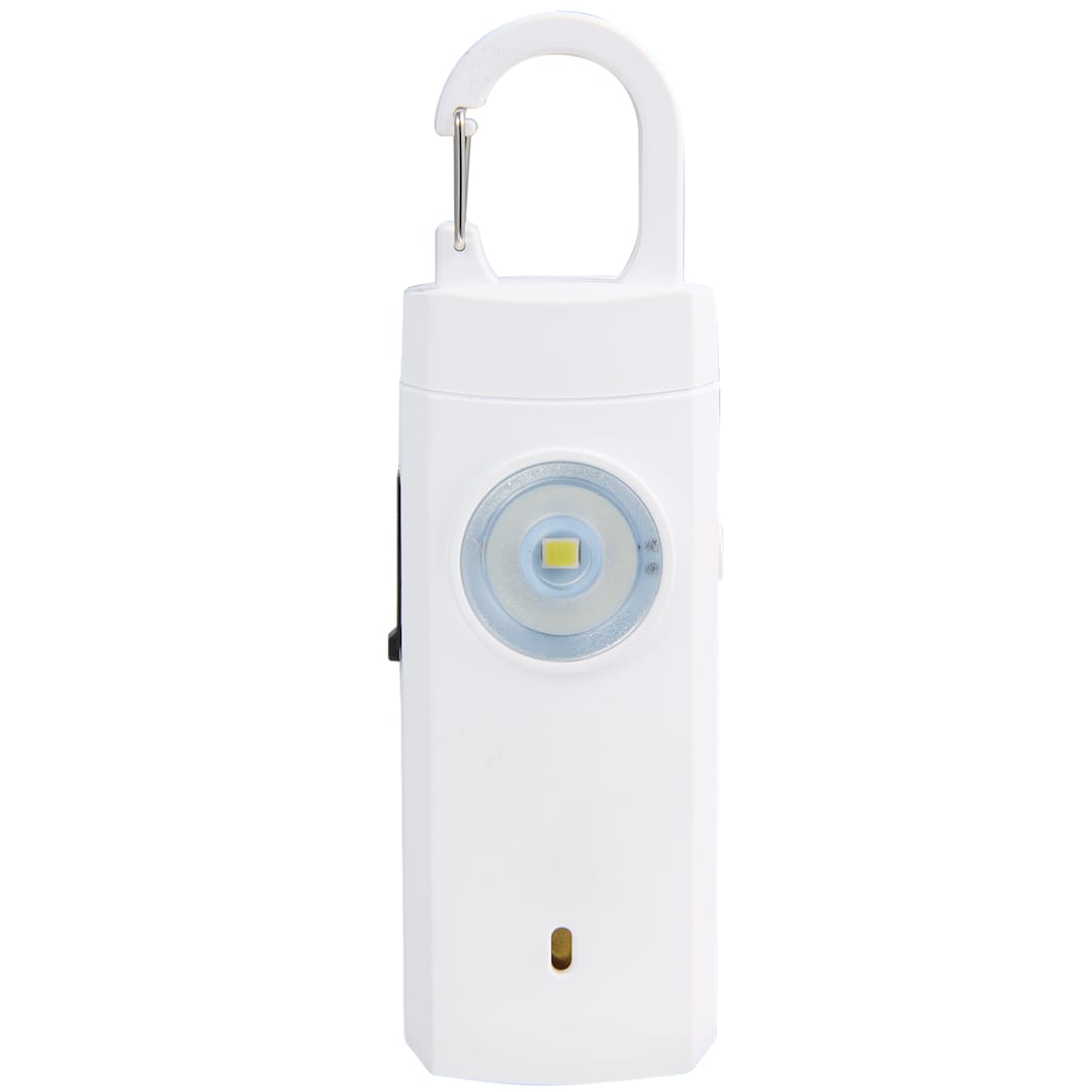 Safety Alarm Keychain - Etchified - PCNA (Leed's/Bullet/Trimark) - SM-9568WH
