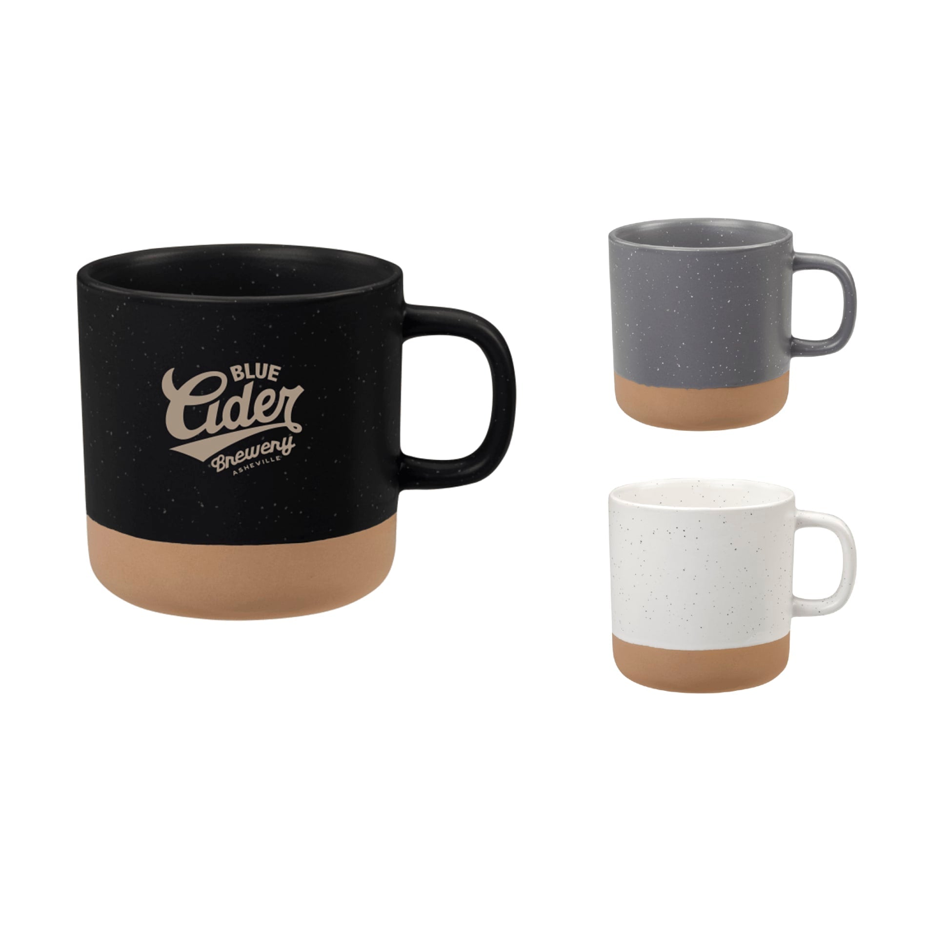 Santos 12oz Ceramic Mug - Etchified - Etchified - SM-6355BK