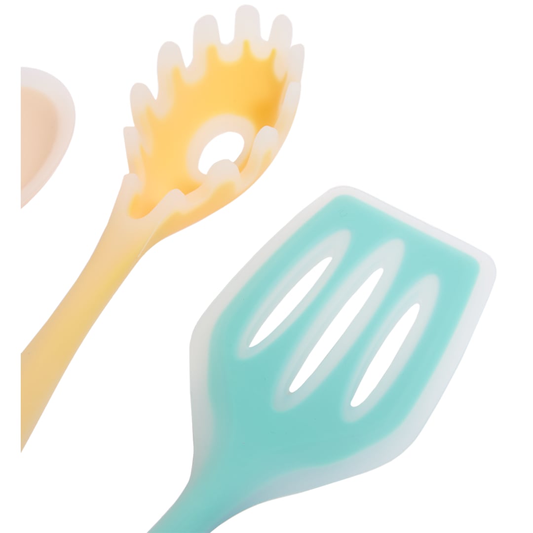 Silicone Cooking Utensil Set - Etchified - PCNA (Leed's/Bullet/Trimark) - 7773-10MT