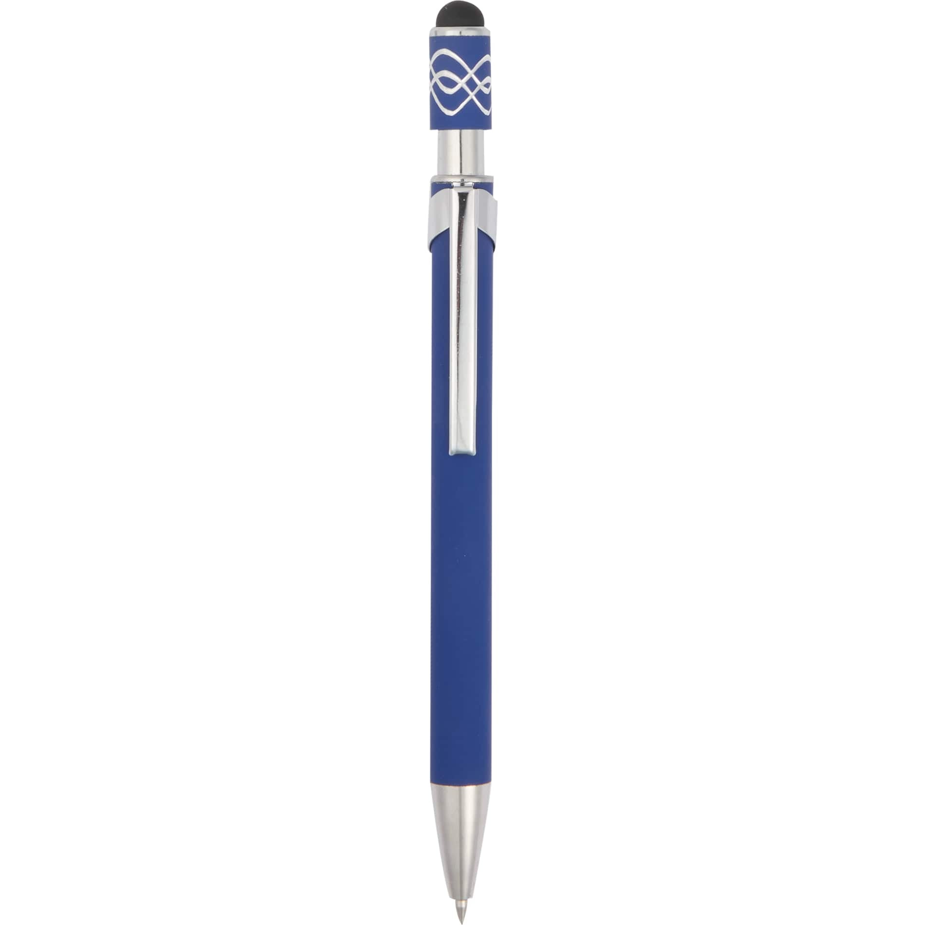 Simple Fidget Recycled Stylus Gel Pen - Etchified - Etchified - SM-5309BL