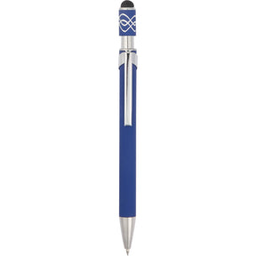 Simple Fidget Recycled Stylus Gel Pen - Etchified - Etchified - SM-5309BL