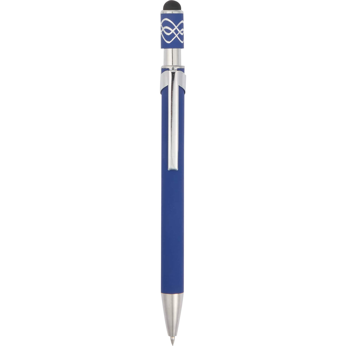 Simple Fidget Recycled Stylus Gel Pen - Etchified - Etchified - SM-5309BL