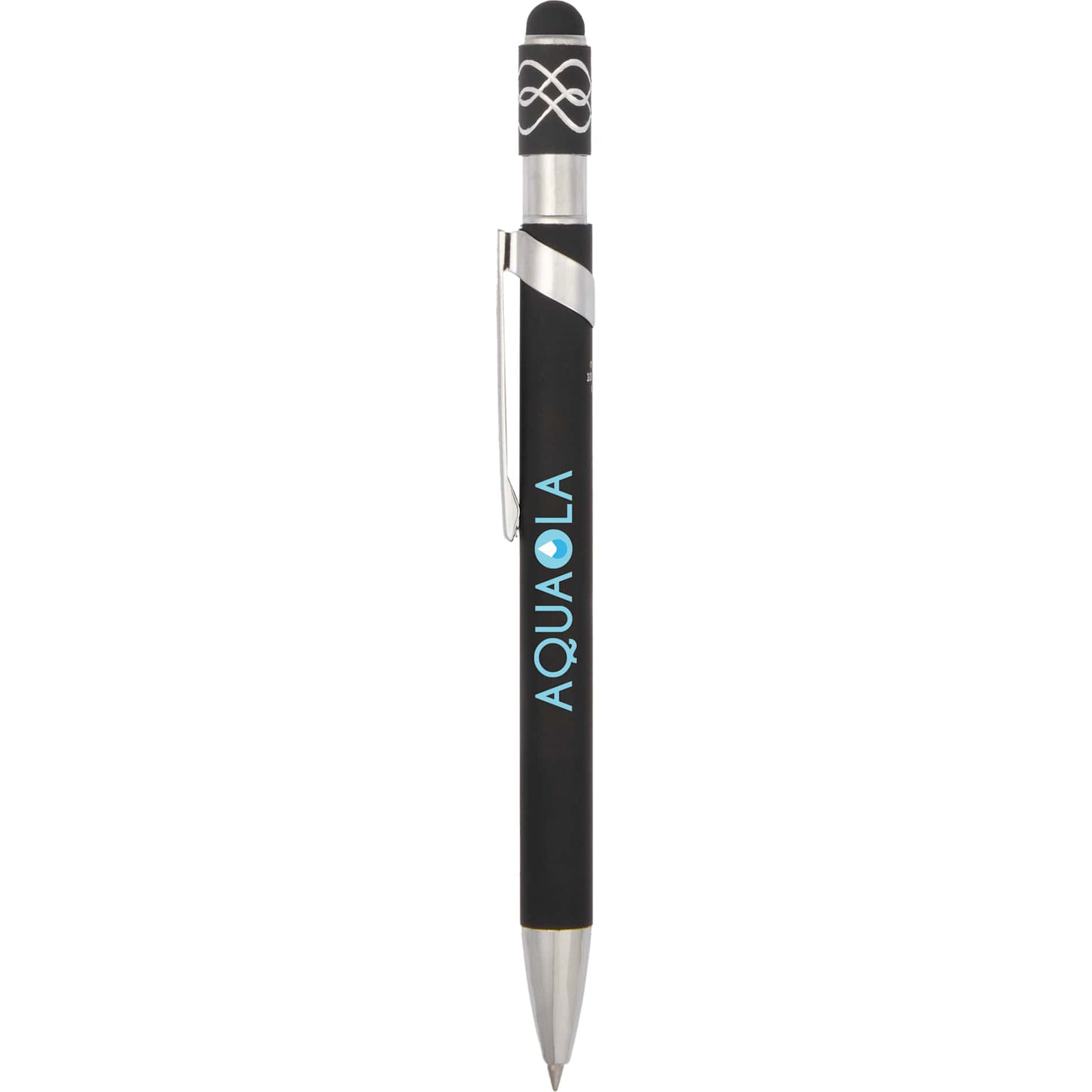 Simple Fidget Recycled Stylus Gel Pen - Etchified - Etchified - SM-5309BL