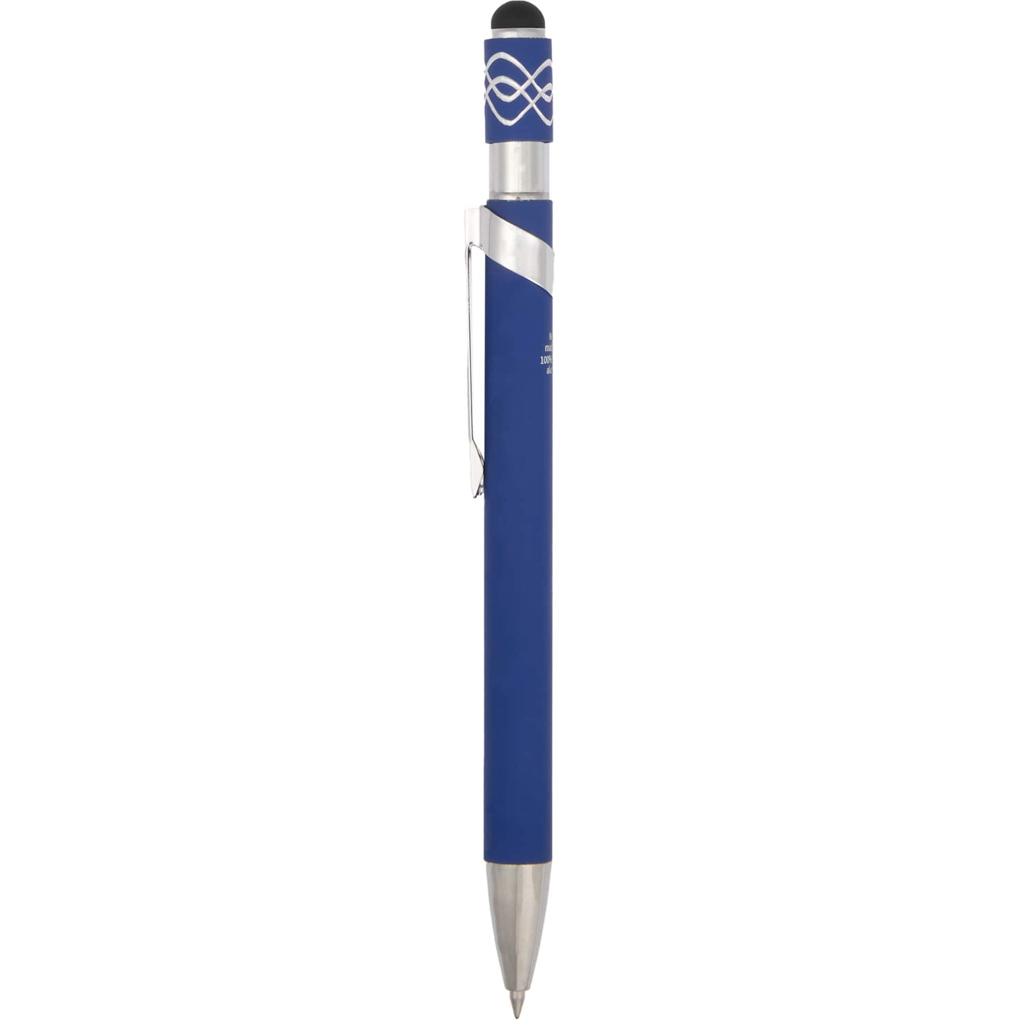 Simple Fidget Recycled Stylus Gel Pen - Etchified - Etchified - SM-5309BL